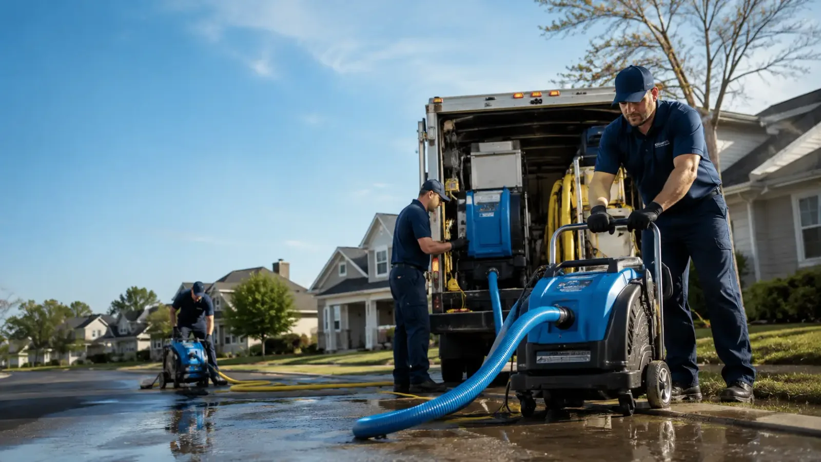 Flood Damage Cleanup in Burnsville, WV